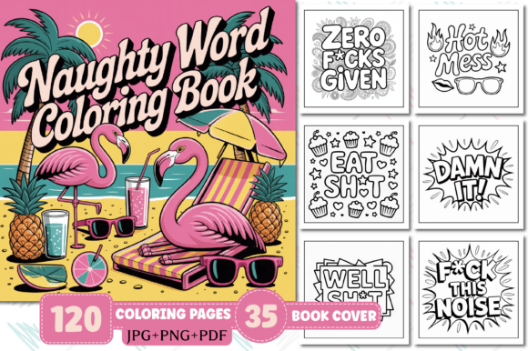 Download ADULT - Naughty Word Coloring Pages - Coloring page Collection