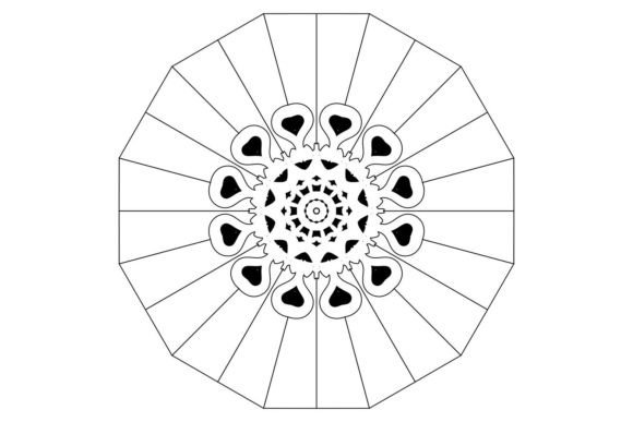 Download A Detailed Mandala Coloring Page Design - Coloring page Collection