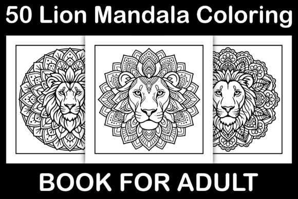 Download Lion Mandala Coloring Pages - Coloring page Collection