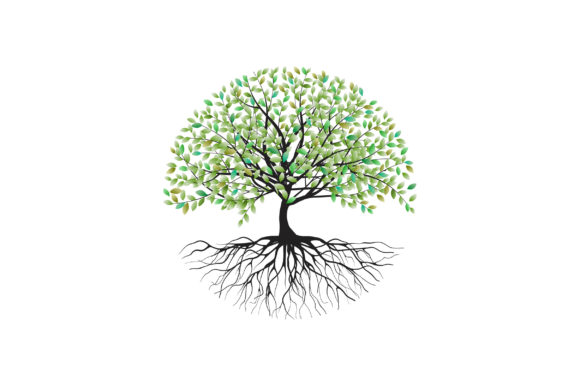 Download Feminine Tree Logo with Circular Shape - Premium Resources