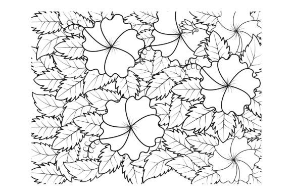 Download Floral Coloring Page Book for Adults - Coloring page Collection