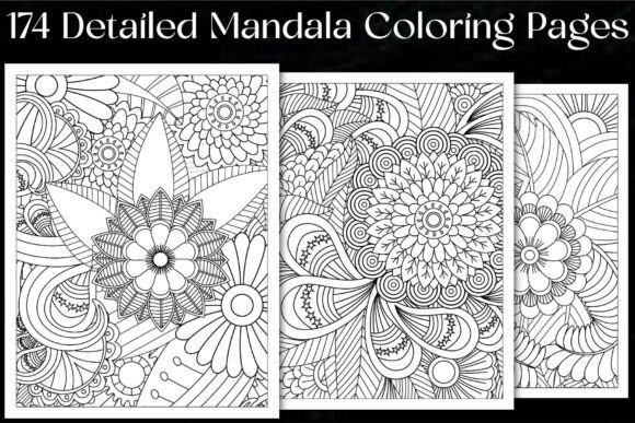 Download Detailed Mandala Coloring Pages - Coloring page Collection