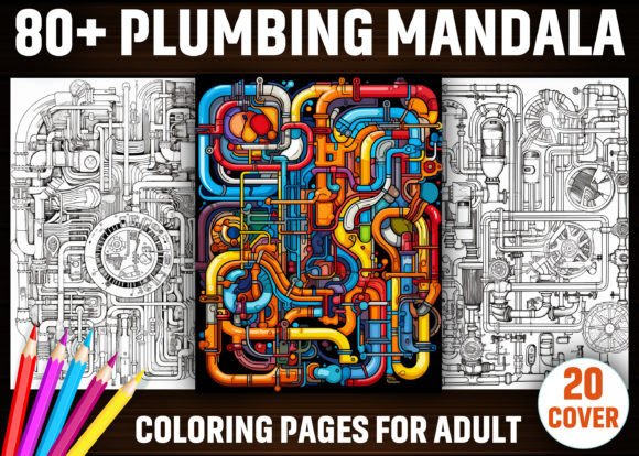 Download 80+ Plumbing Mandala Coloring Pages KDP - Coloring page Collection
