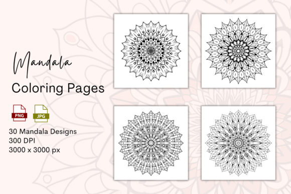 Download 30 Mandala Designs Coloring Pages - Coloring page Collection